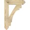 Ekena Millwork Merced Arts & Crafts Rough Sawn Bracket, Douglas Fir, 4"W x 20"D x 28"H BKT04X20X28MRC03RDF - alternate 3